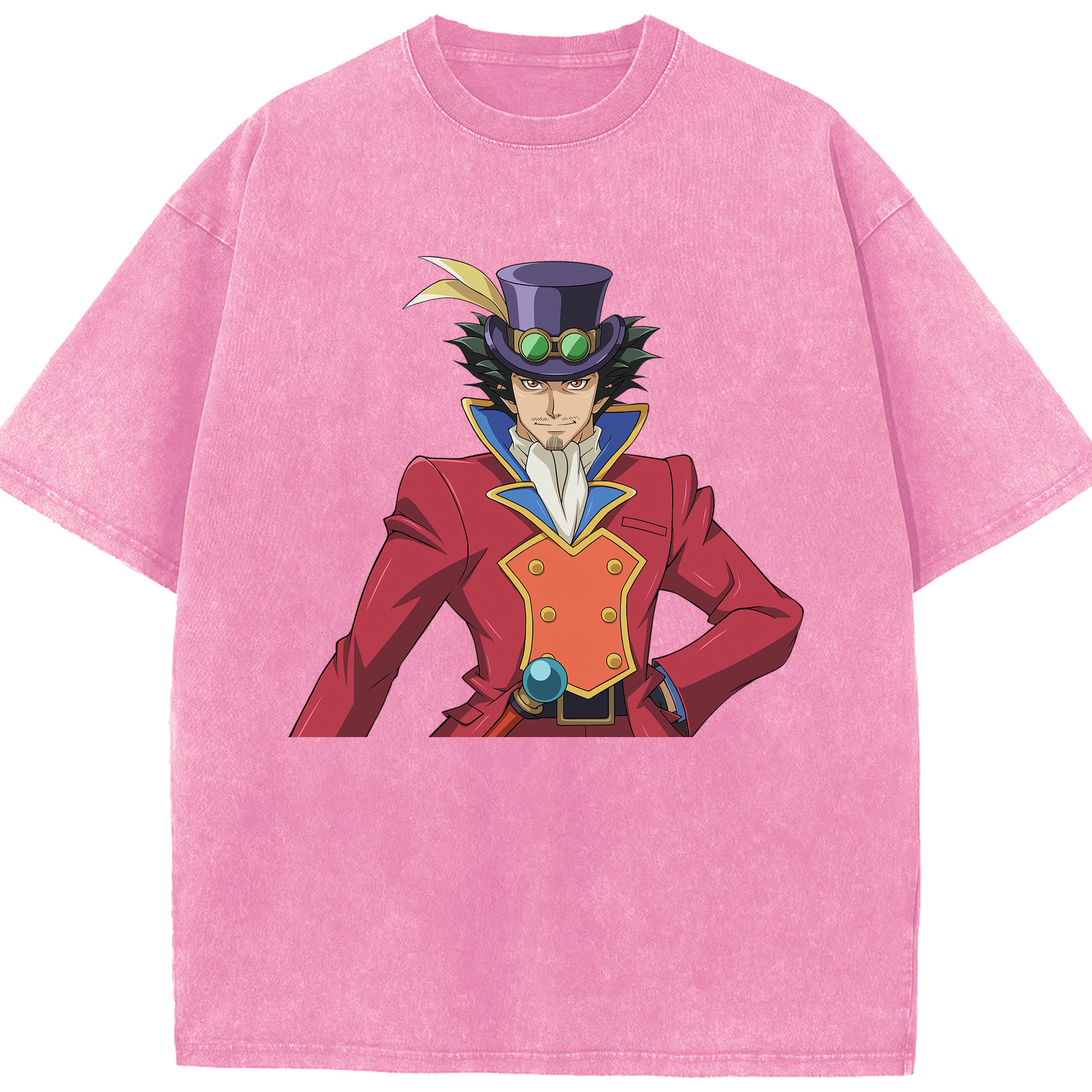（画像用） 遊☆戯☆王 Yu-Gi-Oh! 綿100% ヴィンテージ風 半袖Tシャツ（フロントプリント）